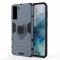 Samsung Galaxy S21 Plus - Hybrid Armor Ring Skal - Navy Blue