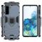 Samsung Galaxy S21 Plus - Hybrid Armor Ring Skal - Navy Blue
