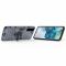 Samsung Galaxy S21 Plus - Hybrid Armor Ring Skal - Navy Blue