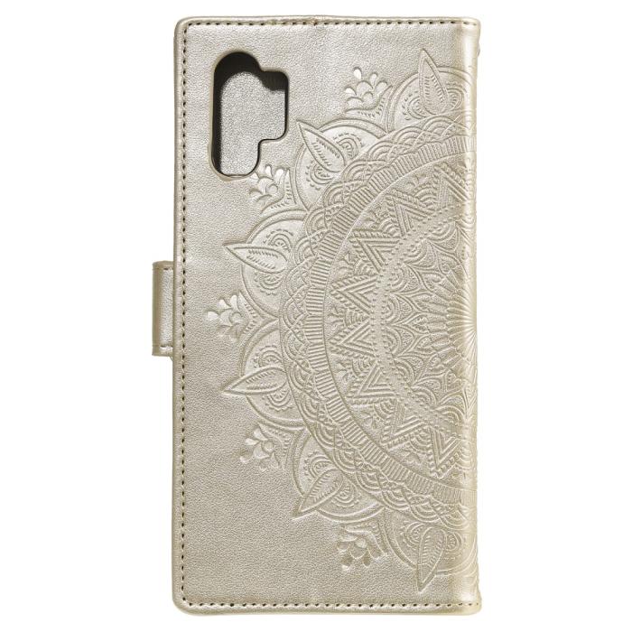 Bild 3, Samsung Galaxy A32 5G - Mandala Läder Fodral - Guld