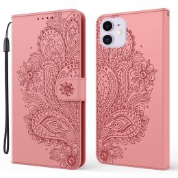 iPhone 13 Mini - Flower Mandala Fodral - Roséguld