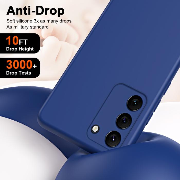 Bild 3, Samsung Galaxy S23 Skal Gummerat TPU Svart
