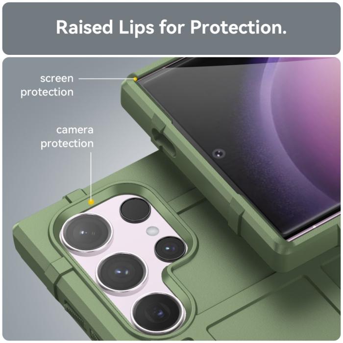 Bild 6, Samsung Galaxy S24 Ultra Skal Robust Grön