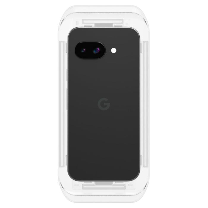 Bild 6, Spigen Google Pixel 9a 2-PACK Skärmskydd GLAS.tR 