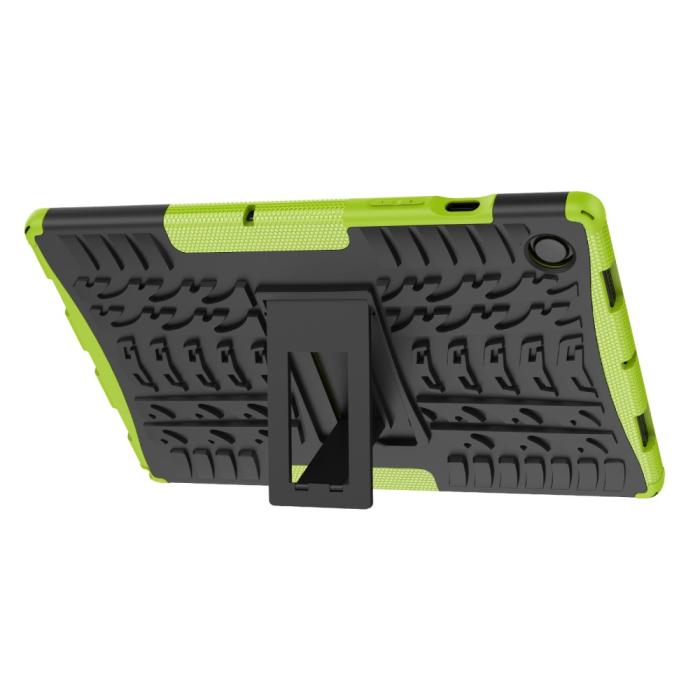 Bild 5, Samsung Galaxy Tab A8 10.5 (2021) Skal Rugged Kickstand Armor Grön