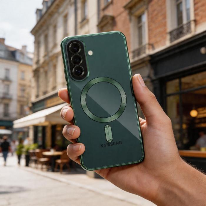 Bild 4, Tech-Protect Galaxy A37 5G Skal MagSafe MagFlex Jungle Green