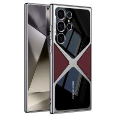 GKK Samsung Galaxy S25 Ultra Skal X Shape R&ouml;d