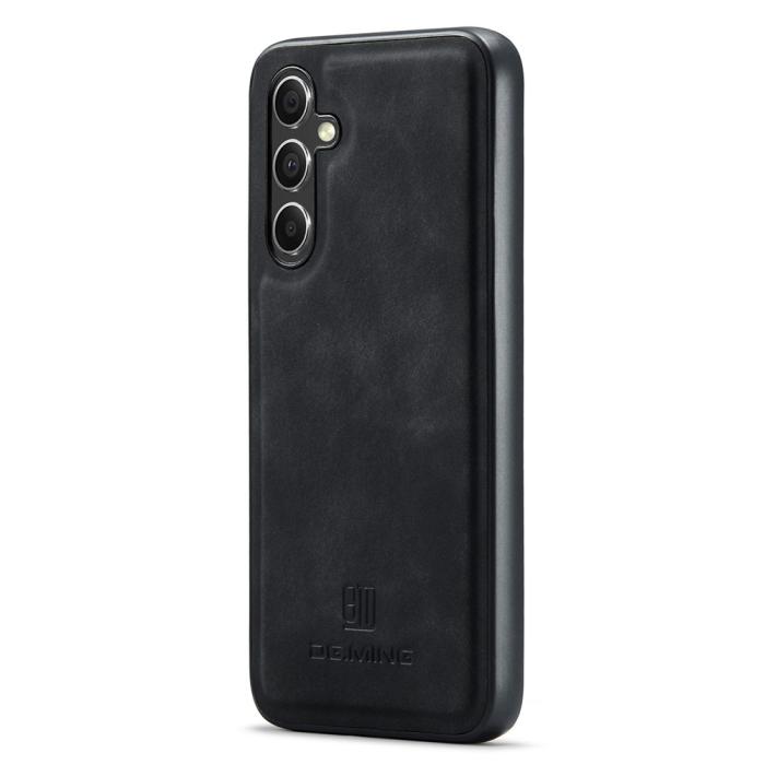 Bild 1, DG.MING Samsung Galaxy S23 FE Skal Läderbelagt Svart