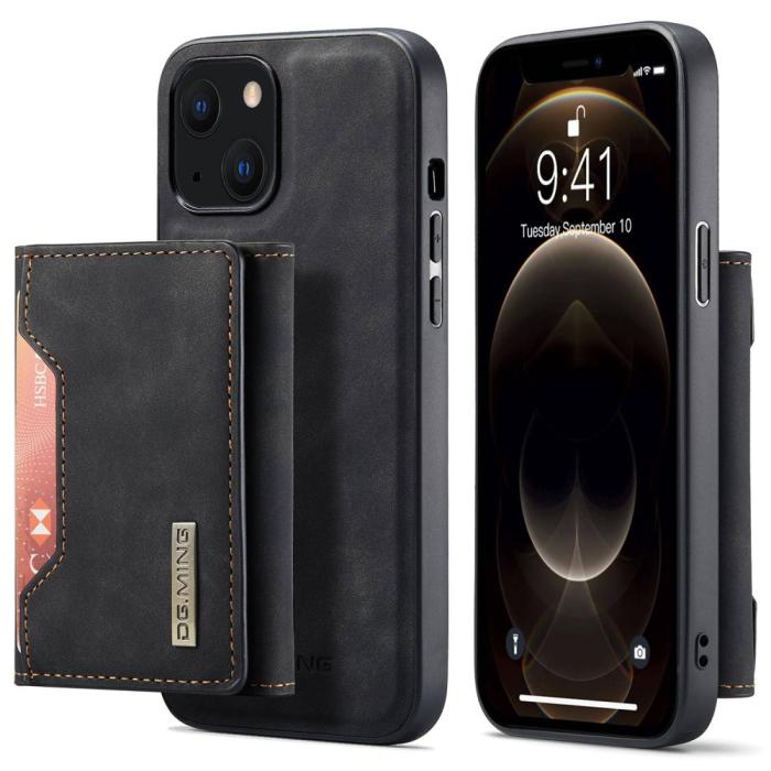 Bild 1, DG.MING iPhone 15 Skal 2in1 Magnetisk Avtagbart Kortfack