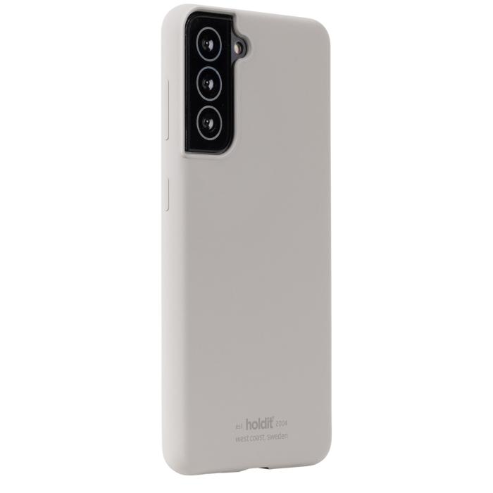Bild 2, holdit Samsung Galaxy S22 Mobilskal Silikon Taupe