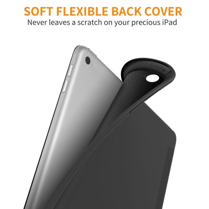 Bild 3, Tech-Protect iPad 9.7 2017/2018 Fodral SmartCase Svart