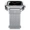 Spigen Apple Watch 44/45 mm Armband Metal Fit 'Pro' Silver