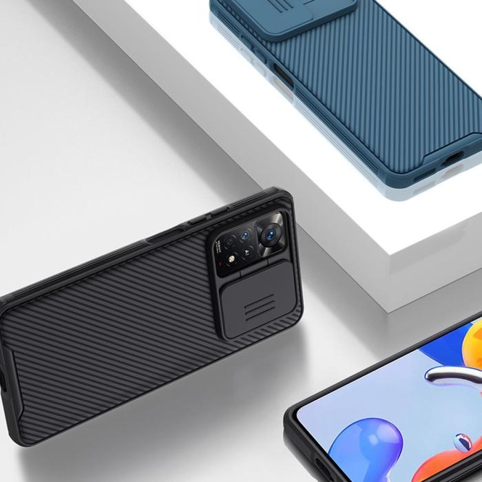 Bild 6, NILLKIN Xiaomi Redmi Note 11 Pro 5G Skal CamShield Pro Blå