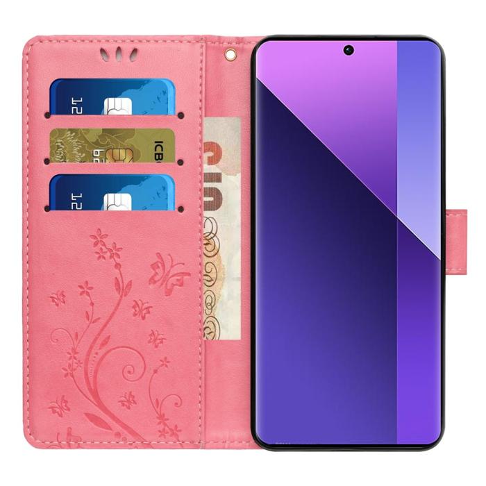 Bild 2, Samsung Galaxy S26 Ultra Fodral Med Blommigt Tryck Rosa