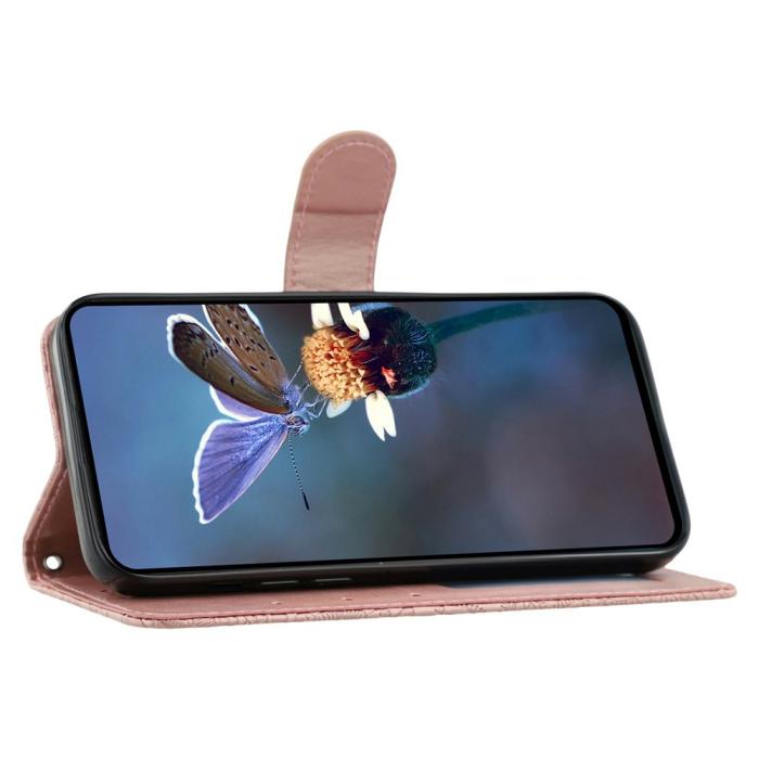 Bild 3, Samsung Galaxy S26 Ultra Fodral Med Blommigt Tryck Roséguld