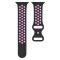 Sportarmband Dual-Color Apple Watch 41/40/38 mm (M/L) Svart/Lila