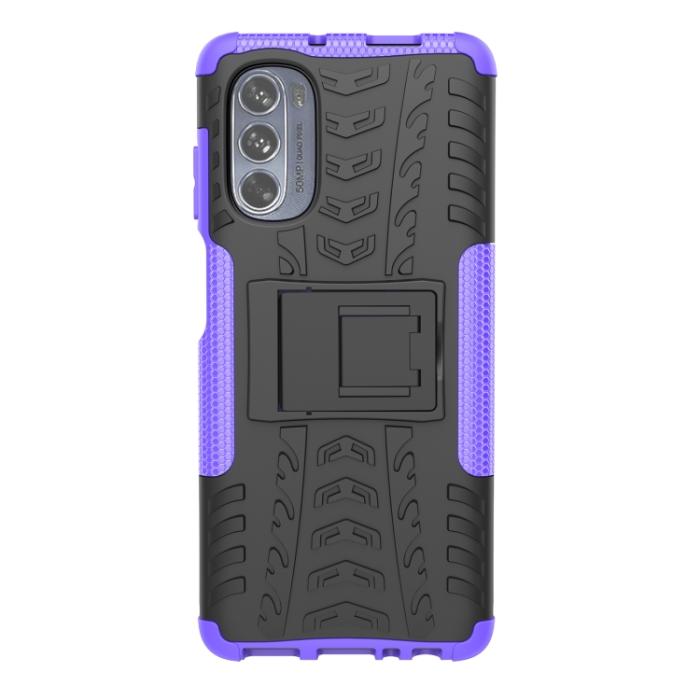 Bild 2, Motorola Moto G62 5G Skal Ultimata Stöttåligt med Stöd Lila
