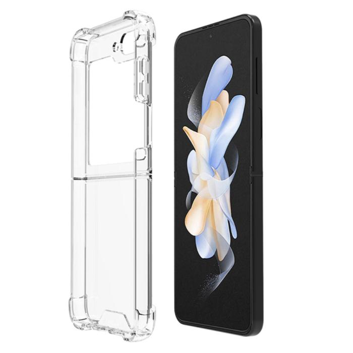 Bild 1, Samsung Galaxy Z Flip 5 Skal Shockproof Hybrid Transparent