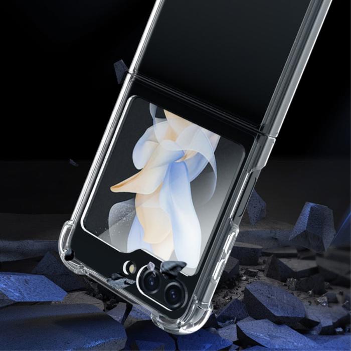 Bild 2, Samsung Galaxy Z Flip 5 Skal Shockproof Hybrid Transparent