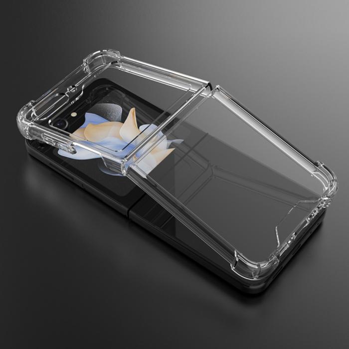 Bild 5, Samsung Galaxy Z Flip 5 Skal Shockproof Hybrid Transparent