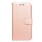 Samsung Galaxy A32 5G - Solid Läder Fodral - Roséguld