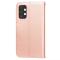 Samsung Galaxy A32 5G - Solid Läder Fodral - Roséguld