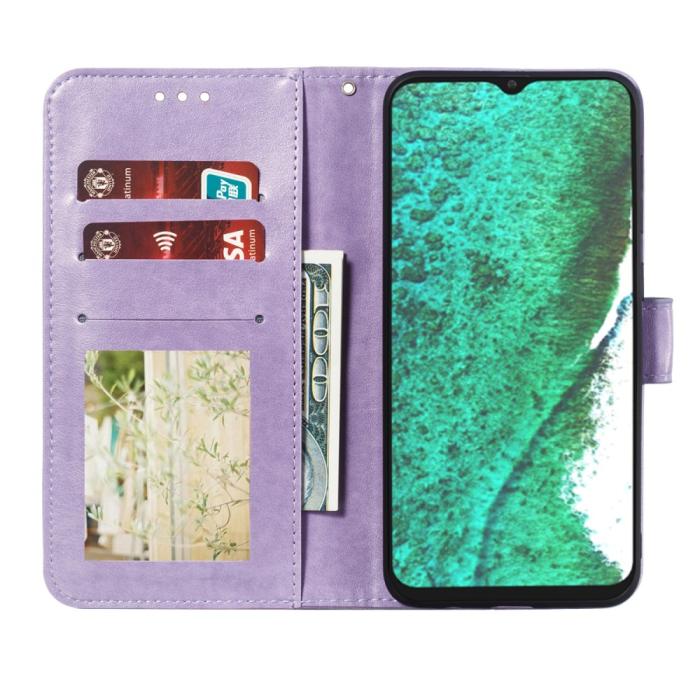Bild 4, Samsung Galaxy A32 5G - Mandala Flower Fodral - Lila