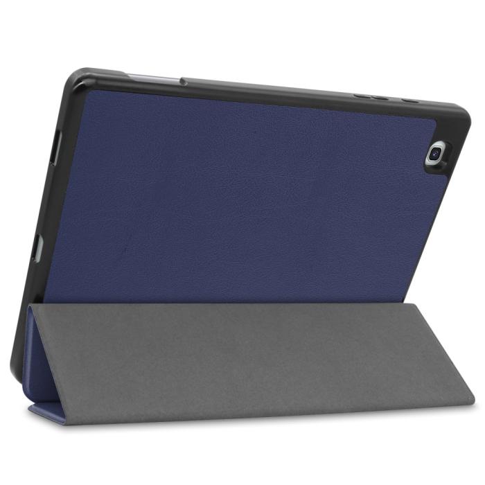 Bild 6, Samsung Galaxy Tab S6 Lite - Tri-Fold Fodral Med Pennhållare - Mörk Blå