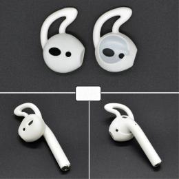 Silikon Öronkrokar För AirPods - Vit