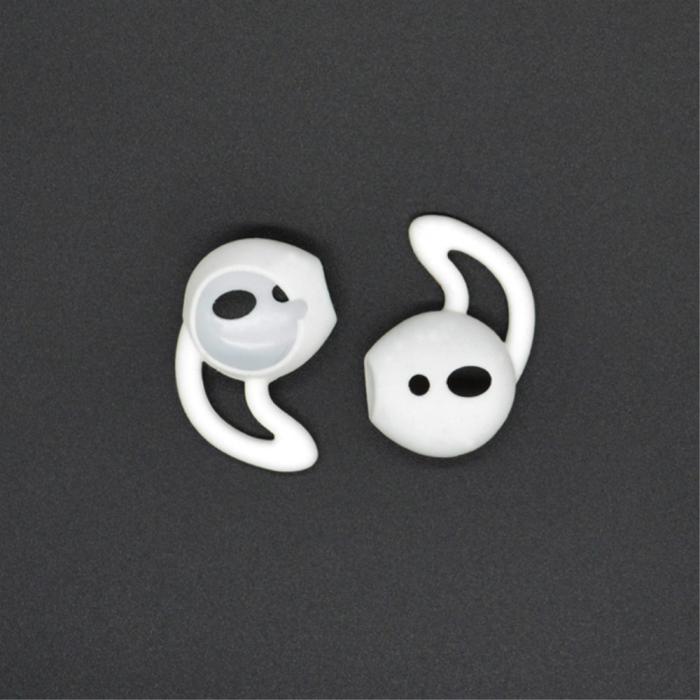 Bild 2, Silikon Öronkrokar För AirPods - Vit