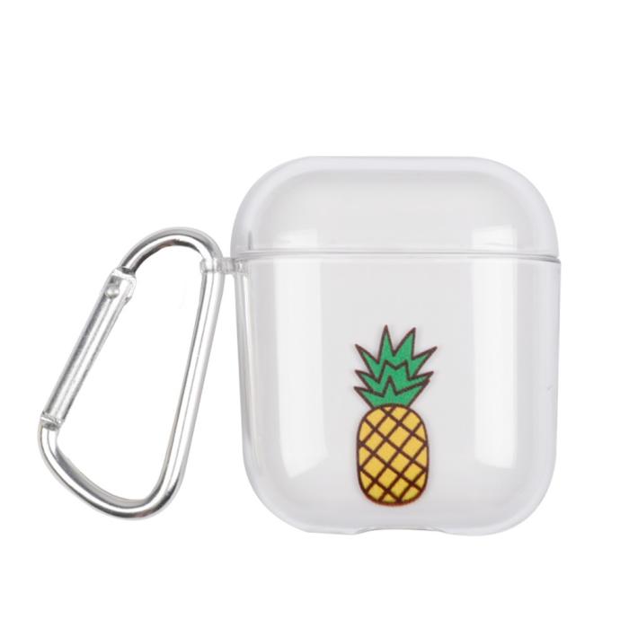 Bild 2, AirPods Skal Med Motiv - Ananas