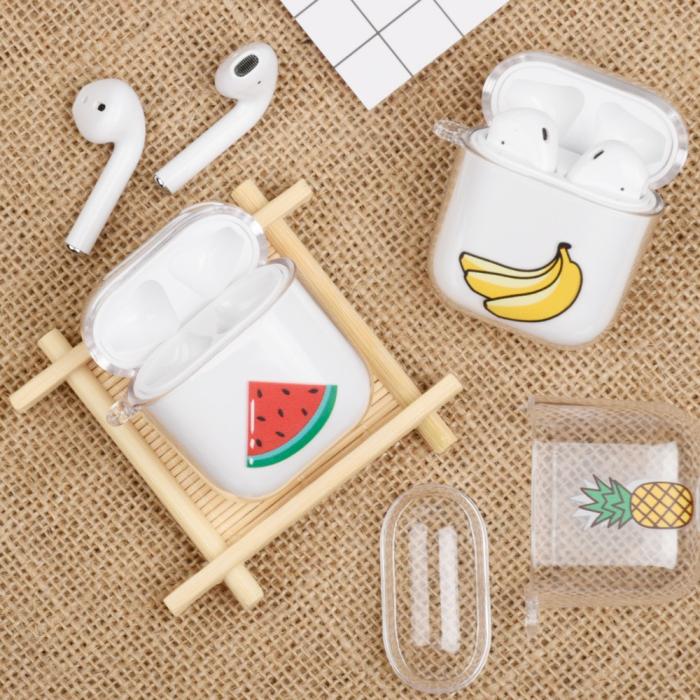 Bild 3, AirPods Skal Med Motiv - Ananas