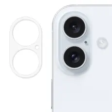 iPhone 16 Linsskydd H&auml;rdat Glas