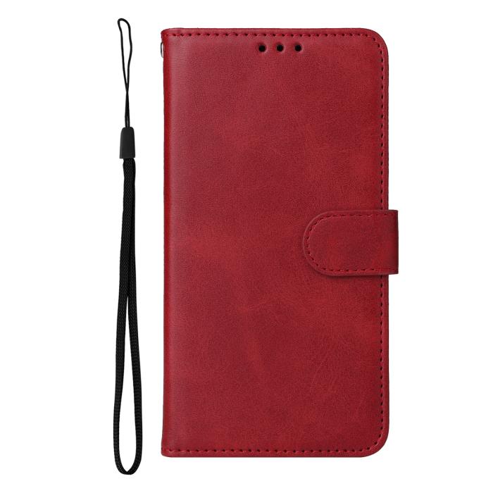 Bild 5, Motorola Moto G56 5G Fodral Läder Röd