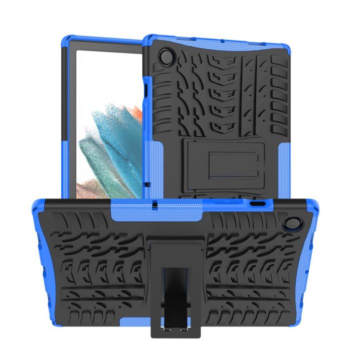 Bild 1, Samsung Galaxy Tab A8 10.5 (2021) Skal Rugged Kickstand Armor Blå