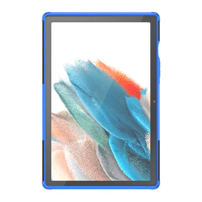 Bild 4, Samsung Galaxy Tab A8 10.5 (2021) Skal Rugged Kickstand Armor Blå