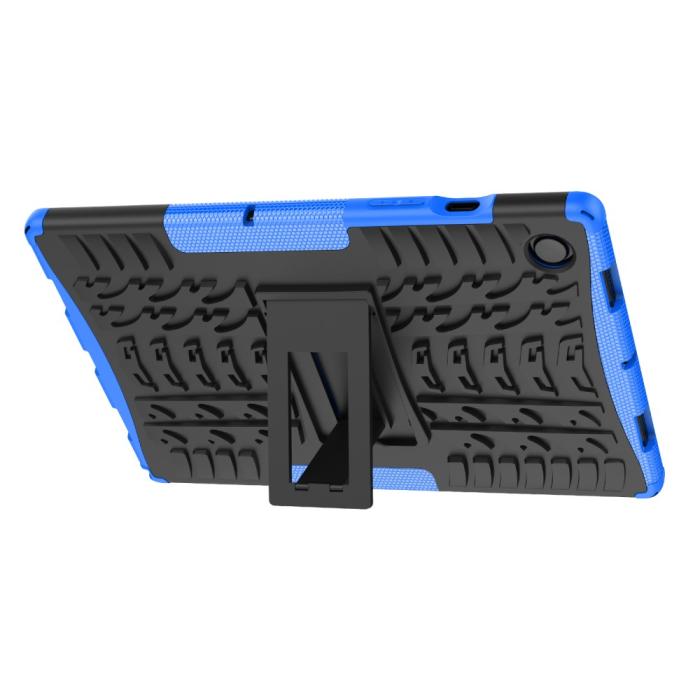 Bild 5, Samsung Galaxy Tab A8 10.5 (2021) Skal Rugged Kickstand Armor Blå