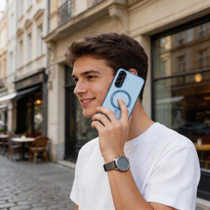 Bild 3, Tech-Protect Galaxy A57 5G Skal MagSafe MagFlex Sky Blue