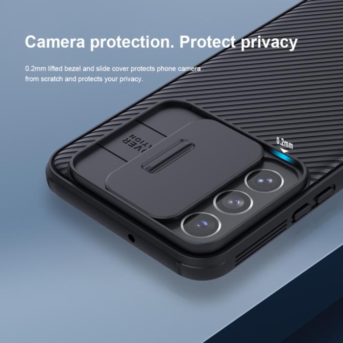 Bild 5, NILLKIN Samsung Galaxy S22 Skal CamShield Pro Svart