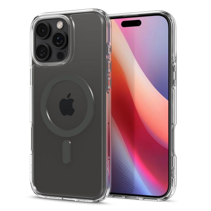 Bild 2, Spigen iPhone 16 Pro Skal MagSafe Ultra Hybrid Graphite