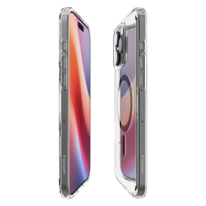 Bild 4, Spigen iPhone 16 Pro Skal MagSafe Ultra Hybrid Graphite