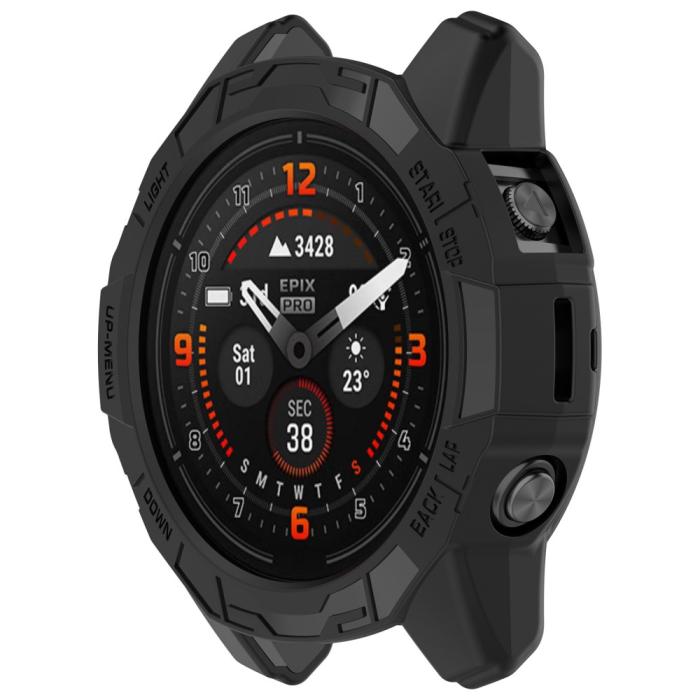 Bild 4, Garmin Fenix 7X / Epix Pro Gen 2 51 mm Skal TPU Svart