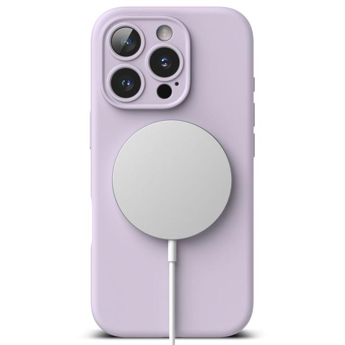 Bild 4, Ringke iPhone 16 Pro Skal MagSafe Silikon Lila
