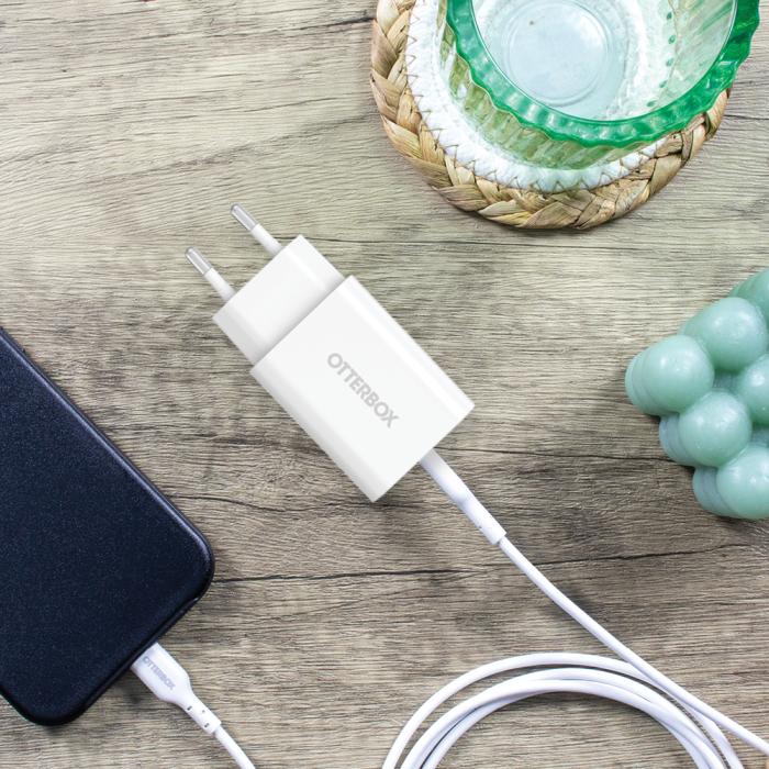 Bild 6, OtterBox 30W USB-C PD Väggladdare Vit