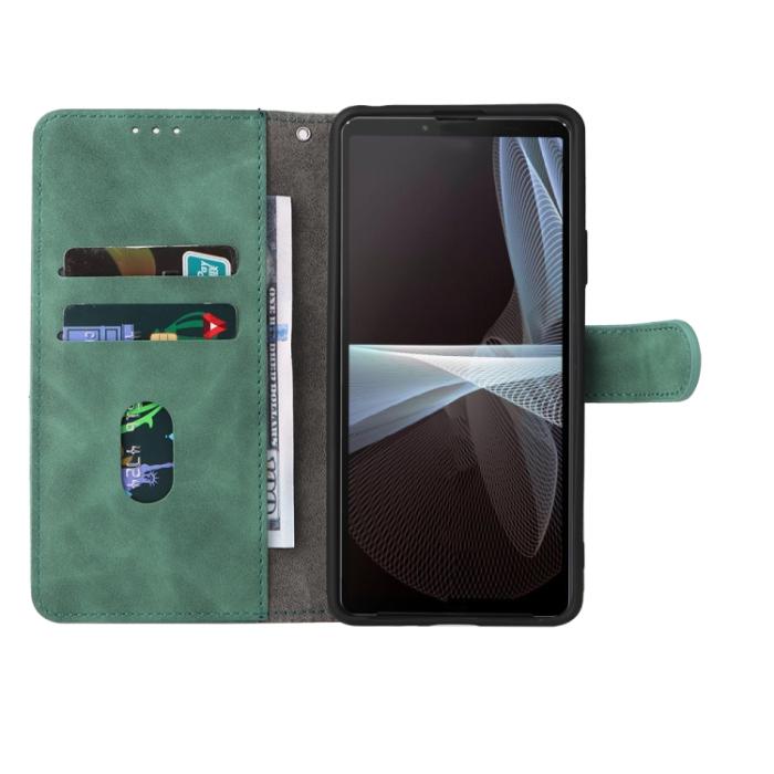 Bild 6, Sony Xperia 10 IV Fodral Skin Touch Grön