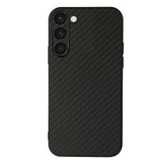Samsung Galaxy S23 Plus Skal Kolfiber Textur Svart