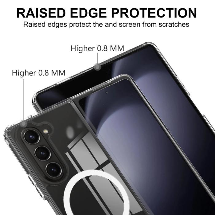 Bild 5, Galaxy Z Fold 6 Skal MagSafe Transparent