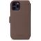 holdit iPhone 12 / 12 Pro Stockholm 2in1 Magnet Fodral / Skal Dark Brown