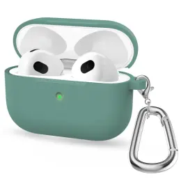 AirPods 3 Skal Silikon Med Krok Grön