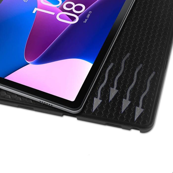 Bild 2, Tech-Protect Lenovo Tab M10 Plus Gen 3 Fodral Pennhållare Svart